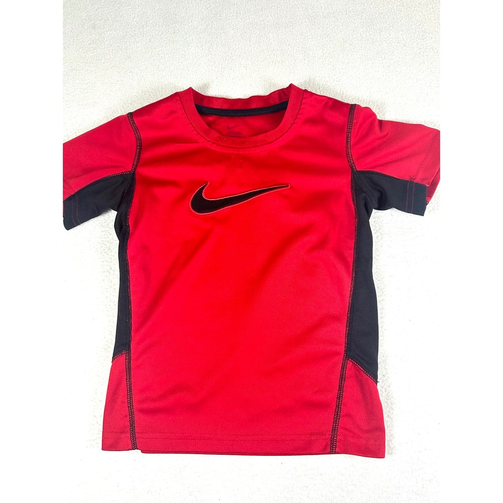 Nike Performance T-Shirt Kids 4T Red Sporty